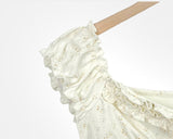 Q's Flower Sleeveless Blouse