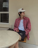 Miya Overfit Check Shirt