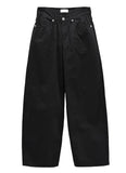 Saty Buckle Adjust Cotton Pants