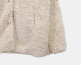 Abin Fur Fluffy Midi Coat