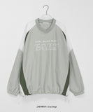 [unisex] Hodeki color matching nylon string over sweatshirt