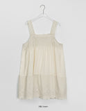 Deming Lace Layered Midi One Piece