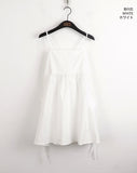 Clate layered pocket string mini sleeveless one piece
