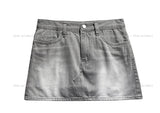 Teen Grey Brush Skirt