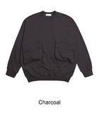 Poise over big pocket sweatshirt