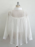 Sisle knit sleeveless wrinkle shirt set