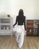 Aren Hood Wrap Long Sleeve T-Shirt