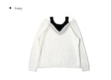 Pami Layered V Loose Fit Knit