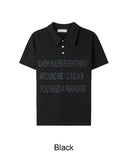 Tide Slim Lettering Collar Tee