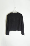wool terry bookle tweed jacket