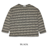 Bijin cube linen knit