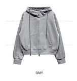 Dane Check Two-Way Hoodie Zip-Up