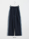 Tenda banding nylon wide track pants