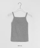 Hindou Ribbed Basic Slim Sleeveless