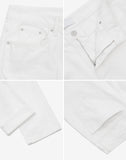 Melburn white denim pants