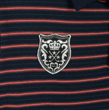Tony Wappen Stripe Collar Tee