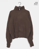 Eton Pintuck Warmer Two Way Polar Knit Zip-up