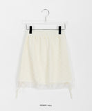 Michelo Layered String Lace Skirt