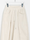 [unisex] Plop corduroy banding wide pants