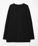 [unisex] Econs basic brushed long sleeve tee