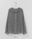 Belluine Check Hood Over Shirt