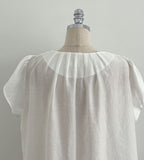 Sally Pintuck Pearl Button Tulip Blouse