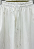 [UNISEX] Side color matching shirring pants