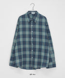 [unisex] Hanro Check Over Long Sleeve Shirt