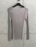 Low Layered Cardigan Knit