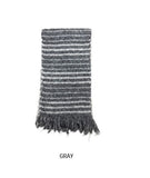 Choki Stripe Wool Muffler