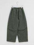 [Unisex] Potent Pigment Parachute Cotton Wide Pants