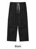 Miel Pintuck Nylon Cargo Pants