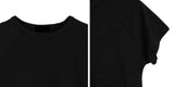 Ravi raglan cropped short-sleeved T-shirt