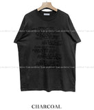 Punk Intere Lettering Short Sleeve Tee