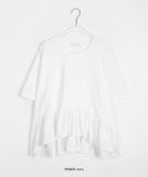 Masyuro Frill Loose Short Sleeve Tee