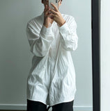 Bohemian pleated shirt