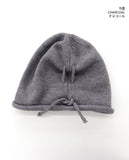 Hickot String Point Knit Bandana Beanie