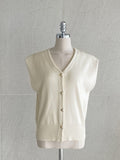 Billion V-neck Button Knit Cardigan Vest
