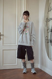 Bunny Bunny Raglan Pigment Sweatshirt