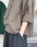 Meden Striped Cotton Shirt