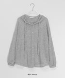Ontone Summer Linen Hood Cardigan