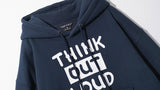 Rough painting hoodie