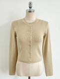 Miette Ribbed Sleeveless Cardigan Set