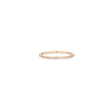 Truly Essence 14K Full Pave Ring