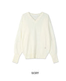 Solar Linen V-neck Knit