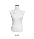 Lucy Stud Collar Halter Sleeveless