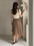Andro Boucle Tie Knit Set