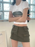 Cargo belt skirt