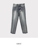 Folder brush washing center crease denim