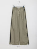 Letto Line Piping Nylon Banding Pants